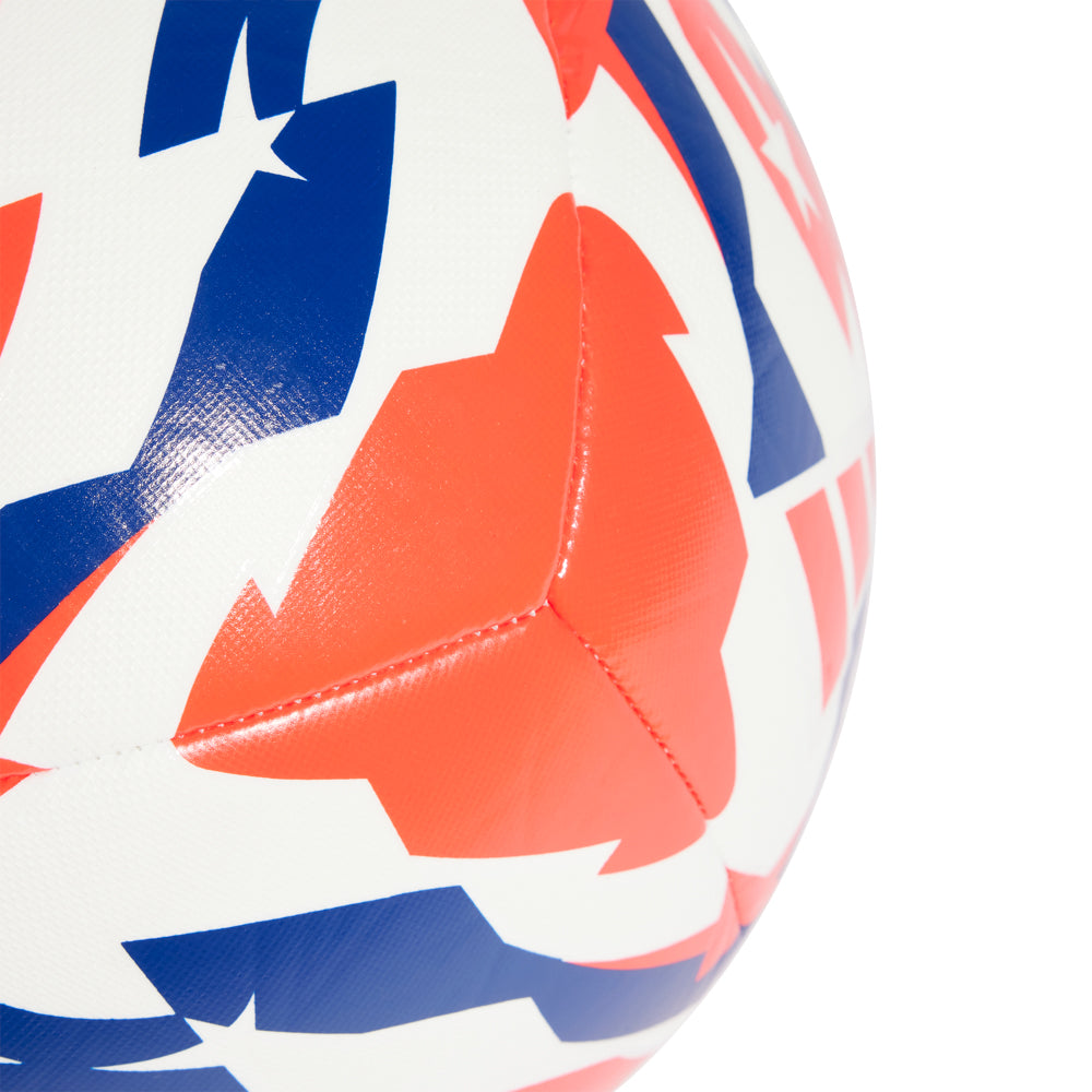 Front view of the official 2025 FIFA Club World Cup training ball with FIFA logo