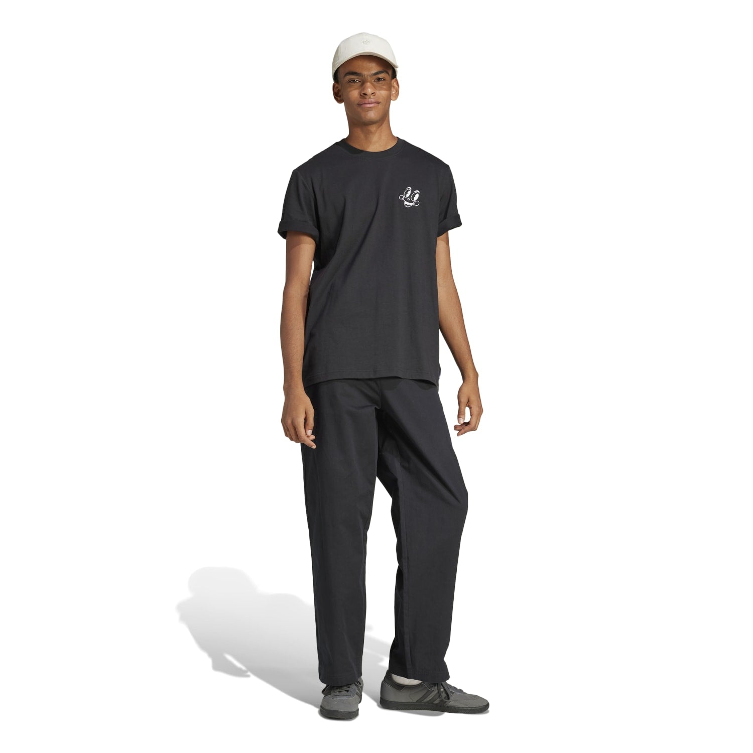 Back view of the Essential Comfort Mens Tee, perfect for casual outings or workouts.