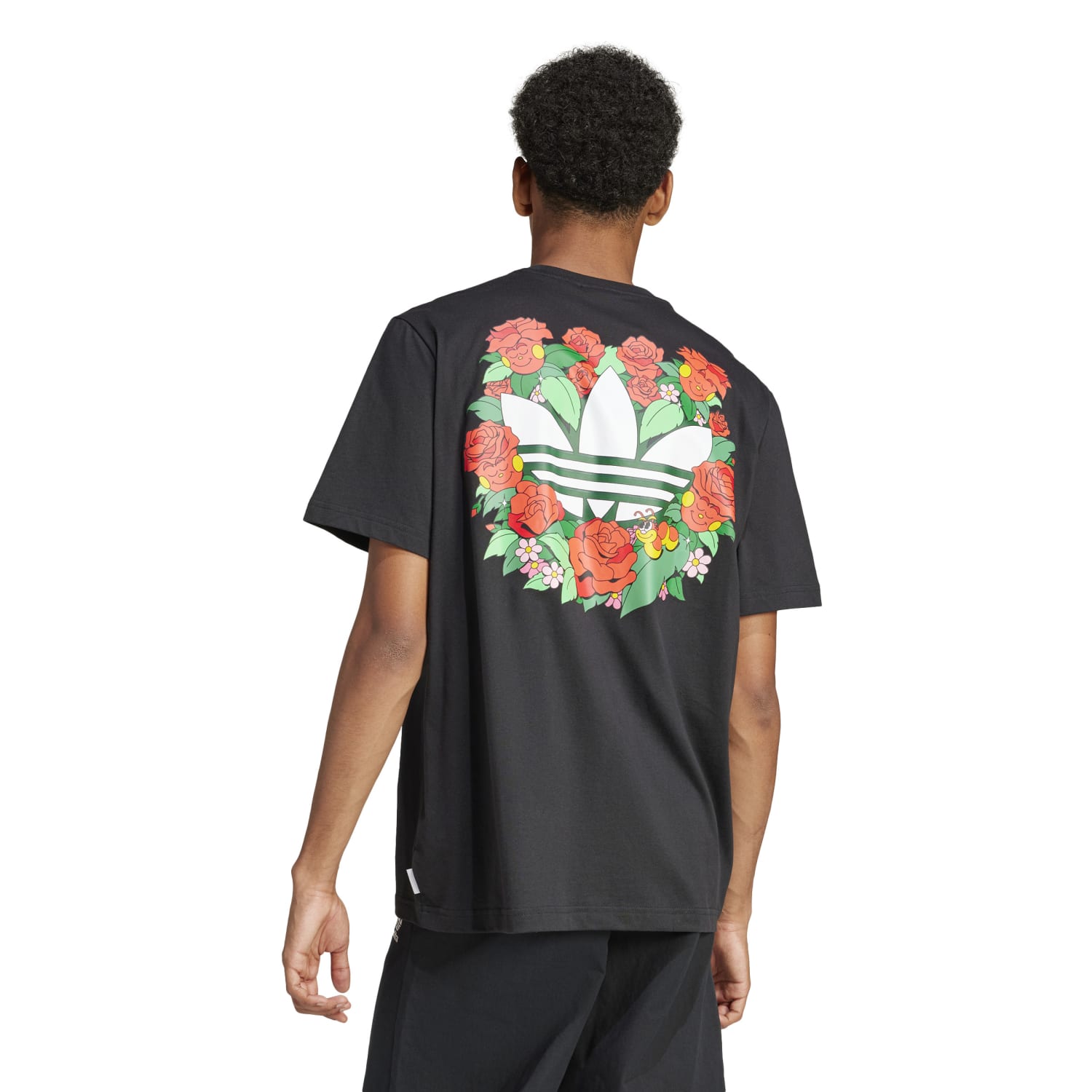 Back view of the Essential Comfort Mens Tee, perfect for casual outings or workouts.