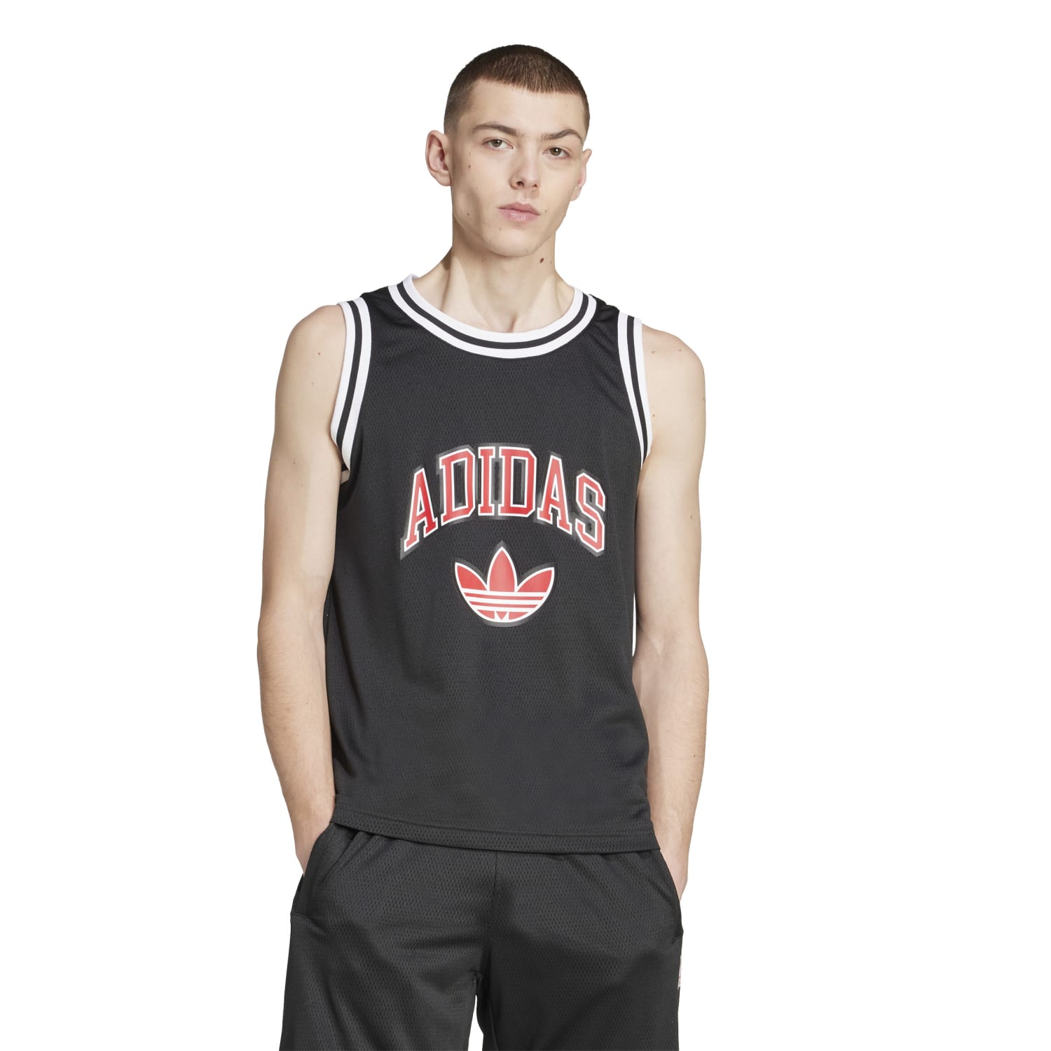 Close-up of the mens basketball clothing, showcasing fabric quality and fit