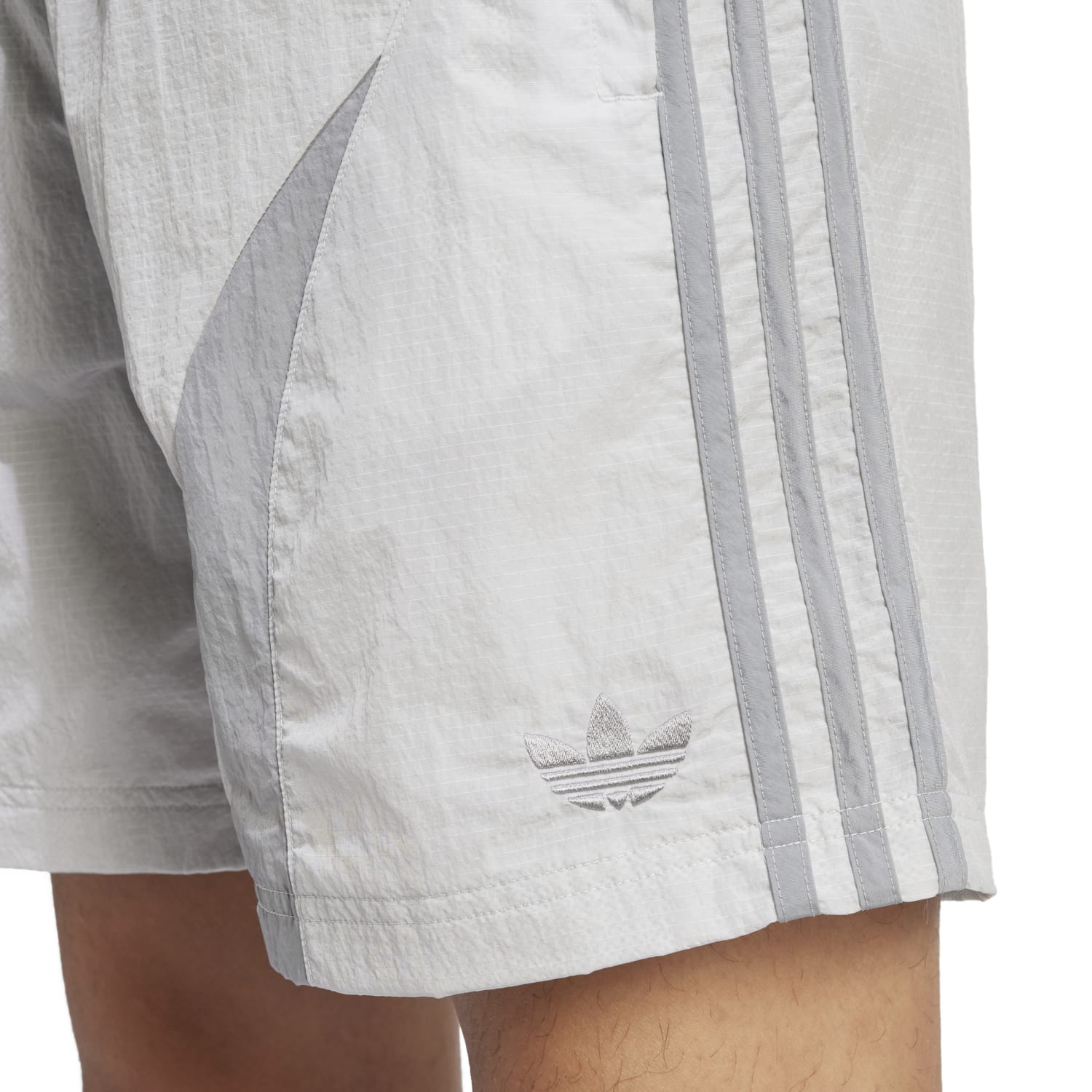 Front view of Retro Adicolor 2000s Mens Casual Shorts in vibrant colors.