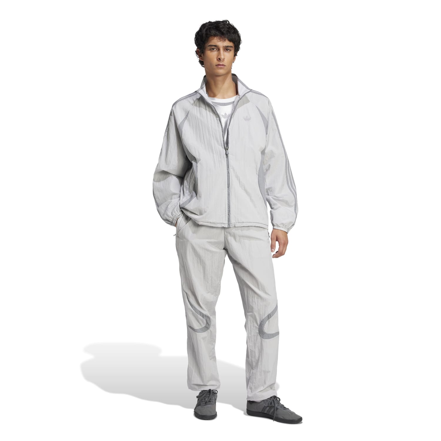 Adicolor joggers styled for a casual day out.