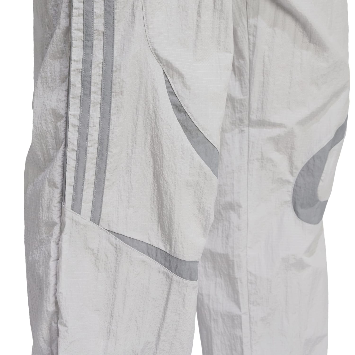 Close-up of the fabric and design of Adicolor mens joggers.