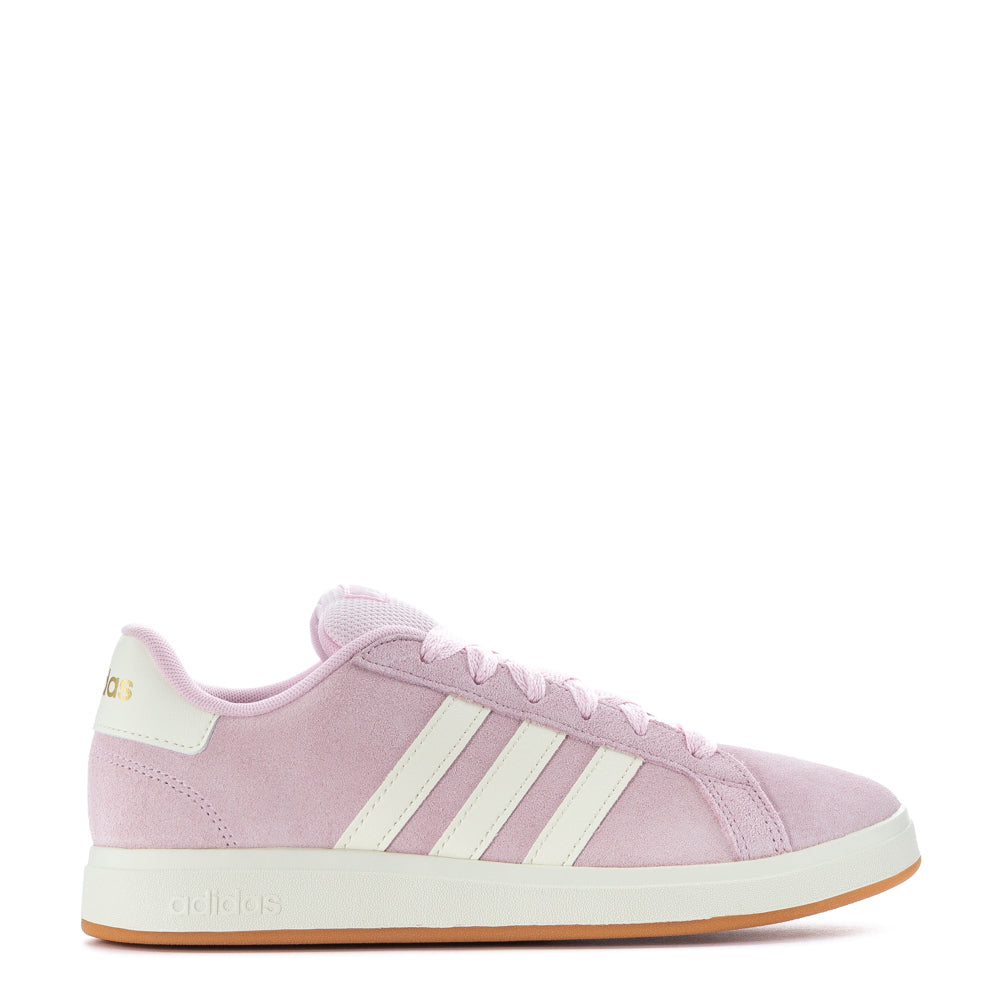 Youth Grand Court Athletic Sneakers, side view, perfect for sports activities.