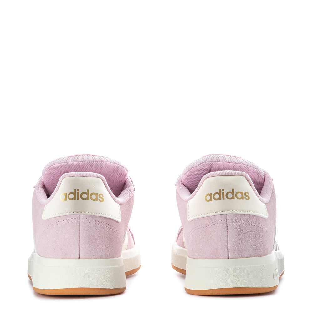 Youth Grand Court Athletic Sneakers, top view, showcasing stylish design.