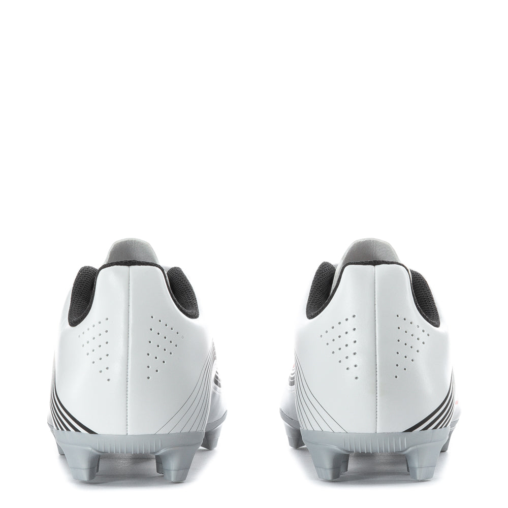 Close-up of the soft toe box of the F50 Club FG cleats, perfect for ball control and dribbling.