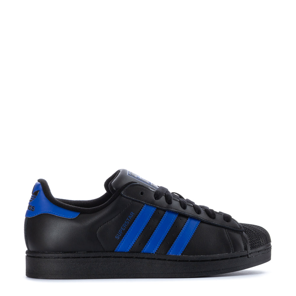 adidas Superstar II men's leather sneaker with rubber shell-toe display