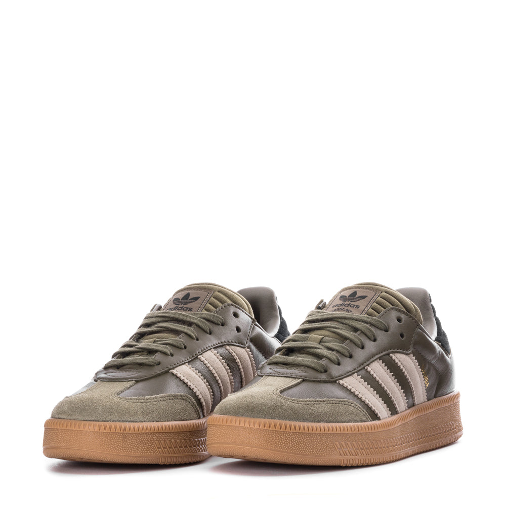 Lifestyle image of adidas Samba XLG worn with casual outfit, perfect for everyday wear.