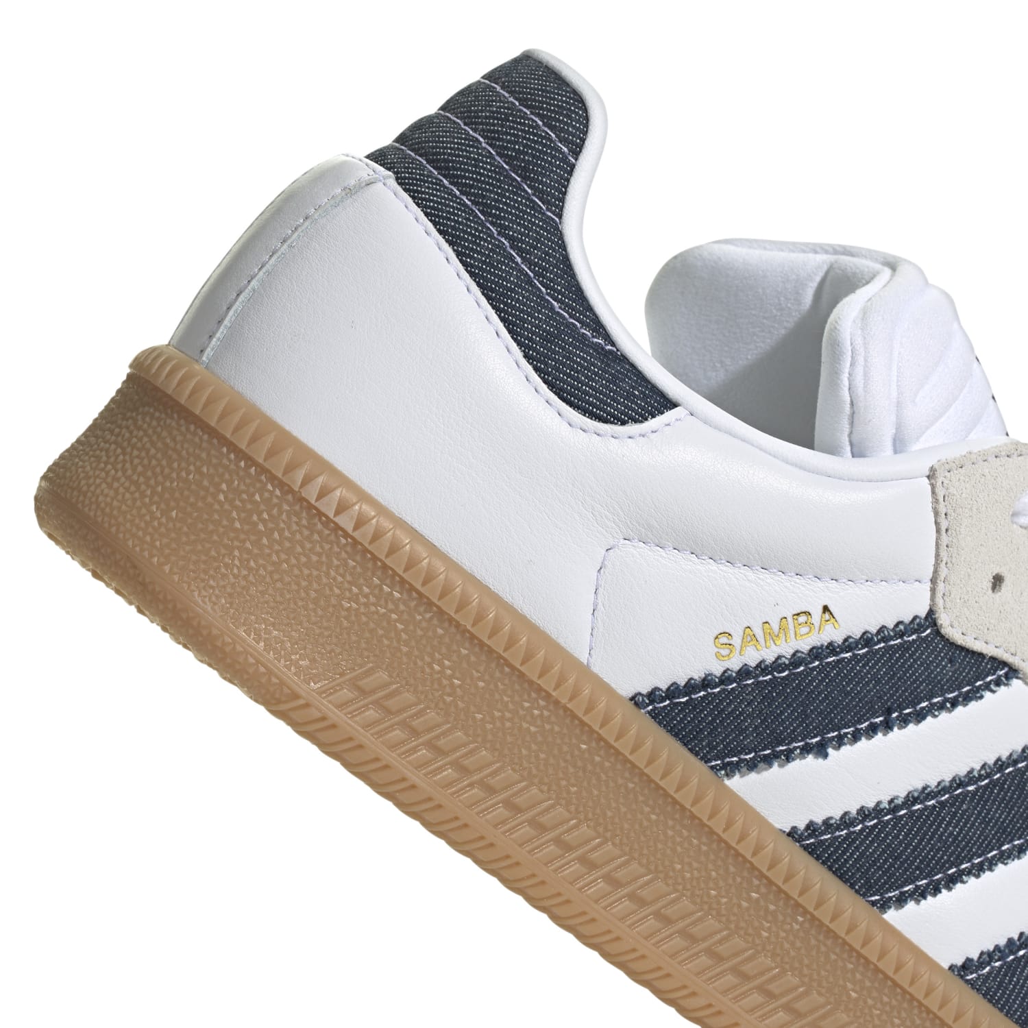 Side view of adidas Samba XLG mens sneakers showing classic design and materials