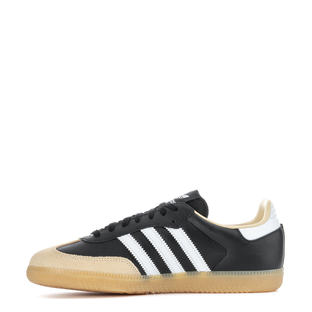 Kids wearing Adidas Samba OG sneakers during active play