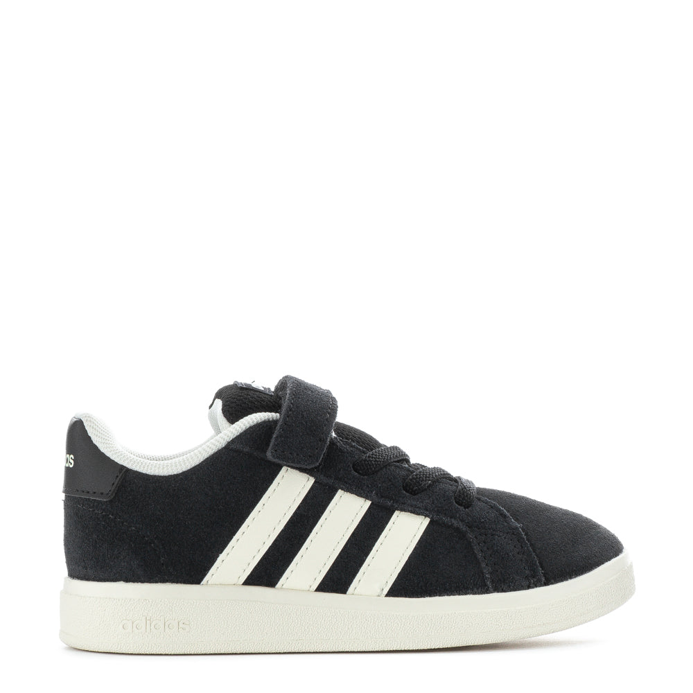 Front view of toddler shoes for active kids showing sporty design and durable sole