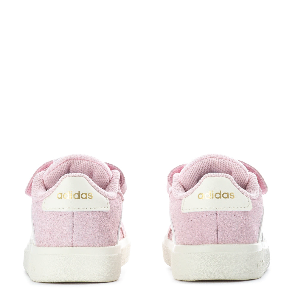 Close-up of kids trainers for toddlers with good support and stylish design