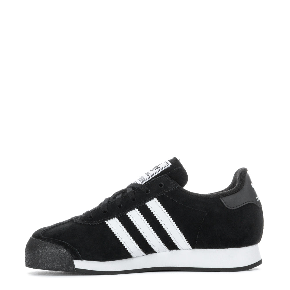 Kids wearing adidas Samoa sneakers while playing outdoors