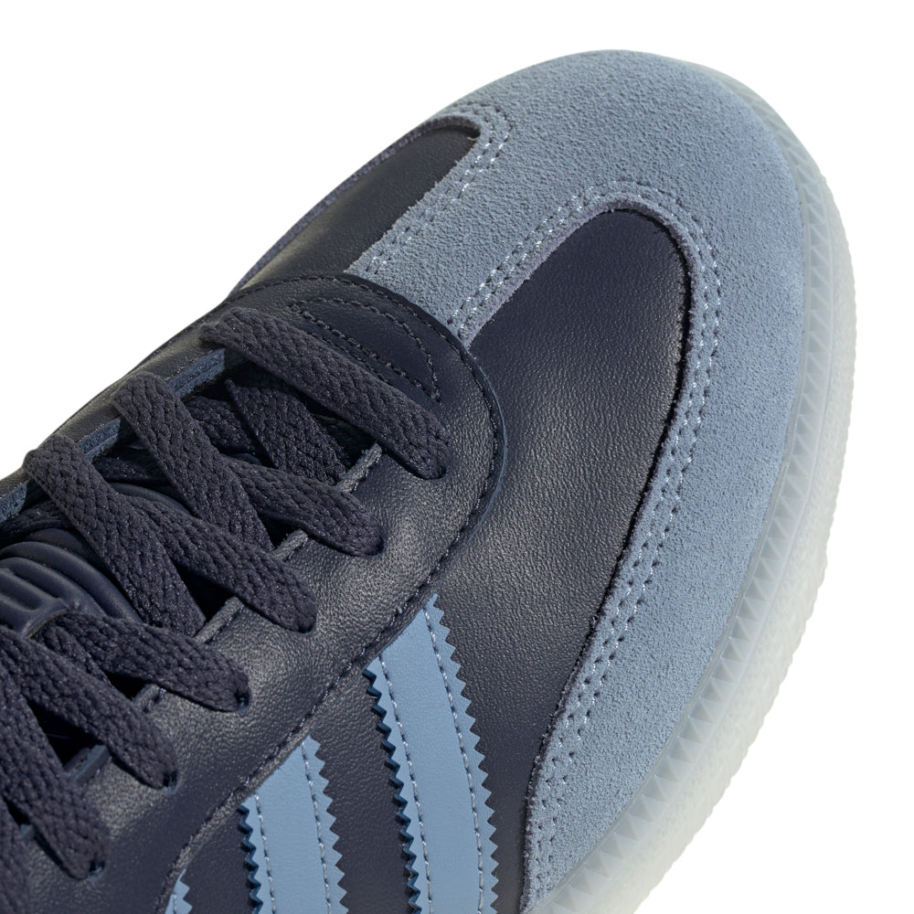 Adidas Samba OG mens shoes in action, perfect for streetwear style.