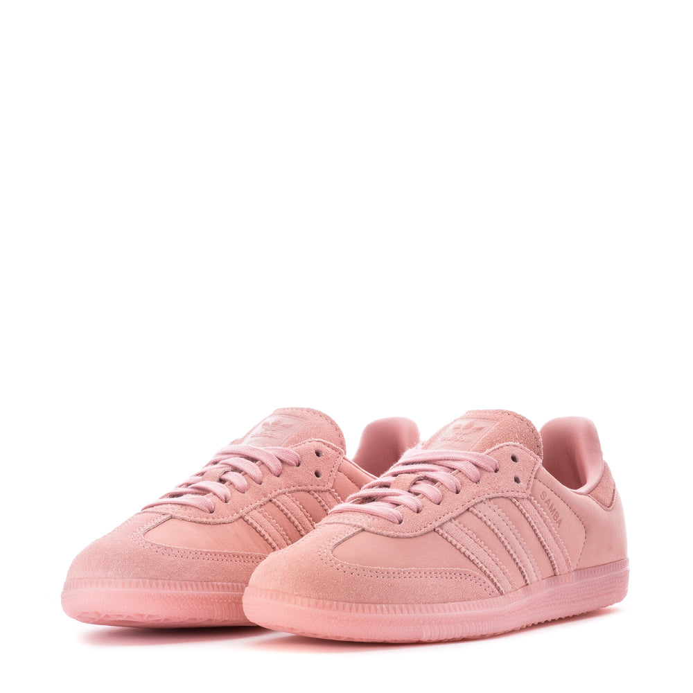 Bottom view of Adidas Samba OG Womens Sneakers highlighting the rubber sole with pivot circles.