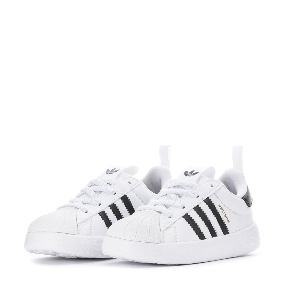 Top-down shot highlighting the slip-on design of these comfortable toddler sneakers