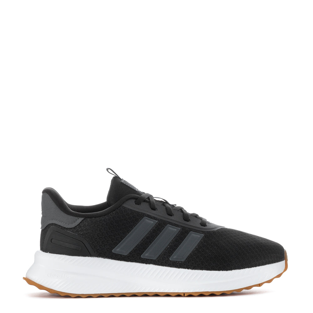 Close-up of Stride Comfort Wide Fit Sneakers showcasing the design and material.