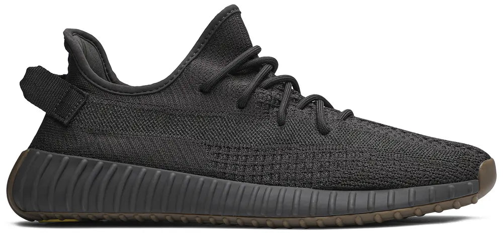 Side view of Adidas Yeezy Boost 350 V2 CINDER sneakers highlighting their sleek design.