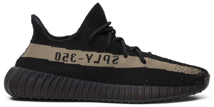 Front view of Adidas Yeezy Boost 350 V2 Green showcasing the vibrant green color