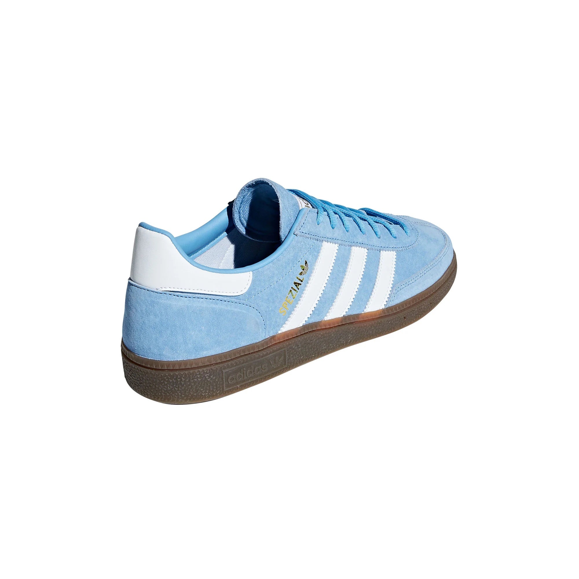 Handball Spezial sneaker worn on the street, highlighting vintage sports style.