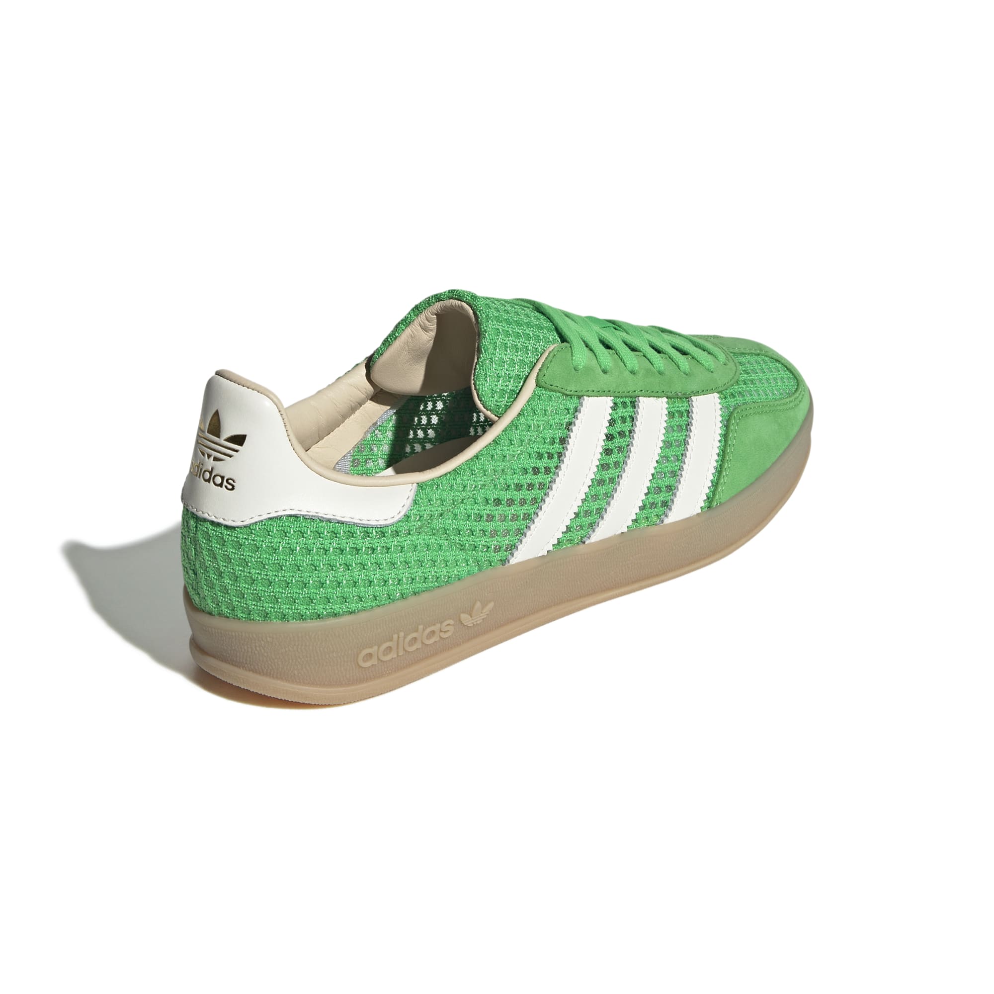 Adidas Gazelle Energy Green sneakers on a casual wear setting, perfect for everyday style.