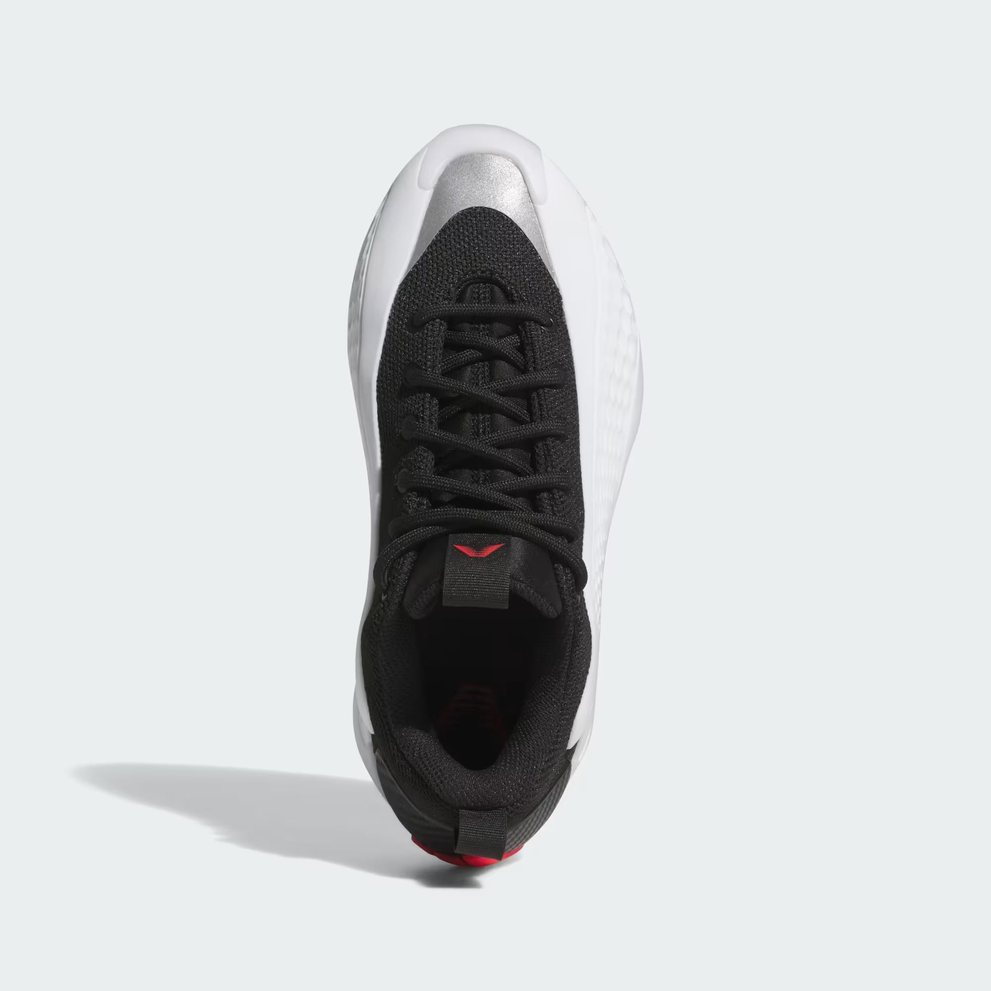 Side view of AE 1 Low Stormtrooper basketball sneakers showing sleek black mesh upper