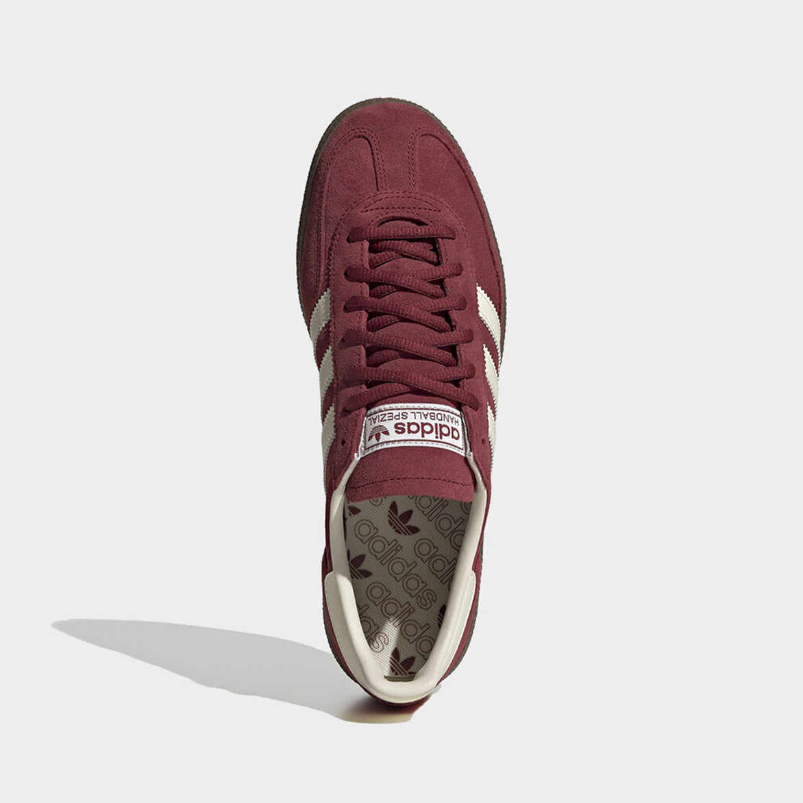 Vintage adidas spezial noble maroon handball shoes with gum sole